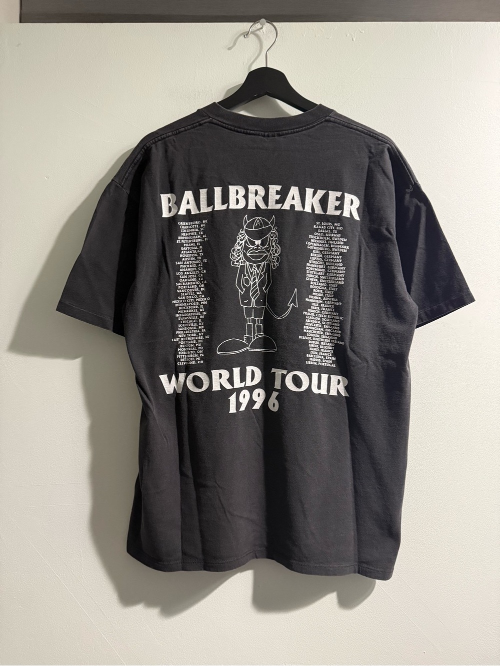 Ballbreaker World Tour 1996 AC DC Graphic Tee